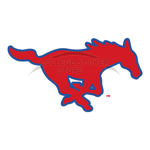 Homemade Southern Methodist Mustangs Iron-on Transfers (Wall Stickers)NO.6291